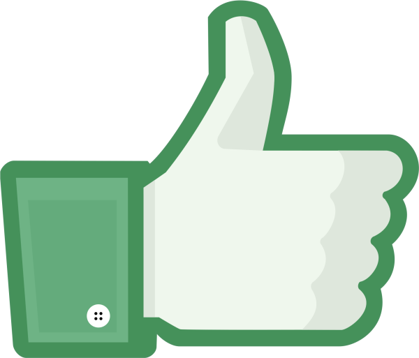 Лайк зеленый