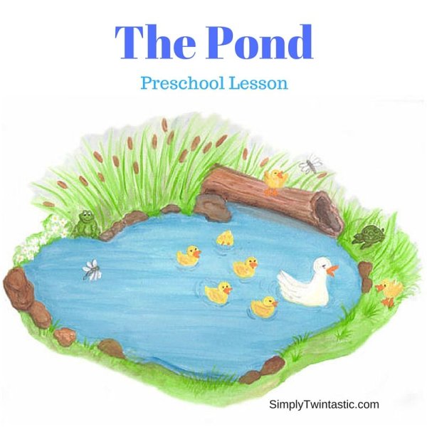 Озеро в детском саду