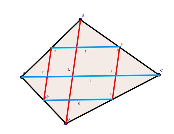 Пространственный четырехугольник ABCD