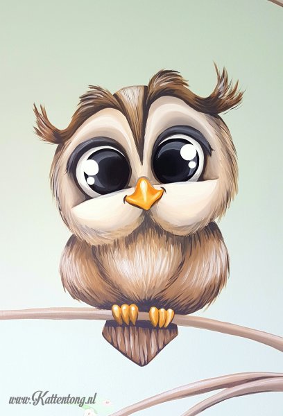 Совы мультяшные