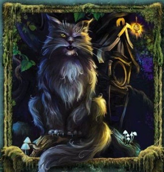 Мифические существа кот Баюн