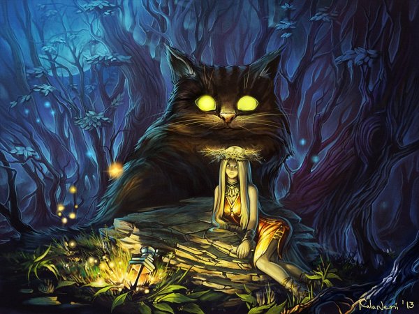 Кот Баюн мифология