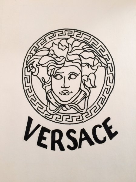 Узор Versace vector