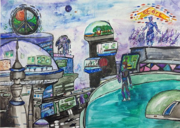 Конкурс рисунков за нами будущее