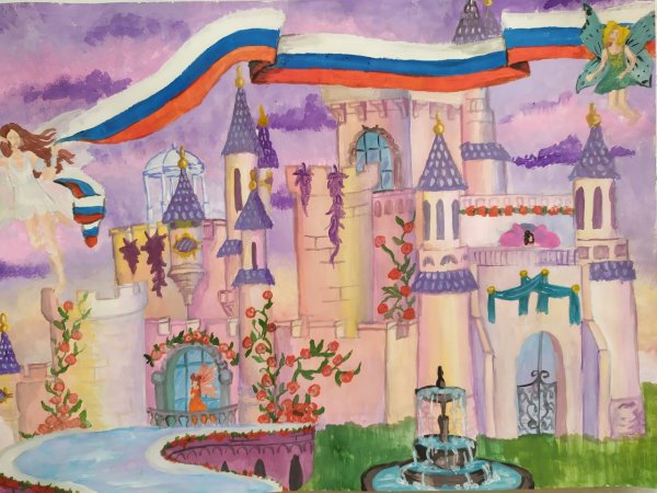 Рисунок на тему город будущего