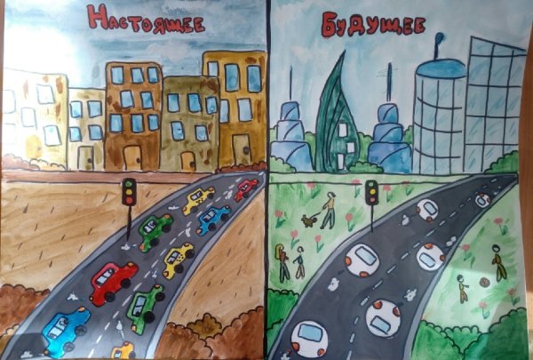 Рисунок на тему моё будущее