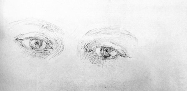 Мамины глаза карандашом