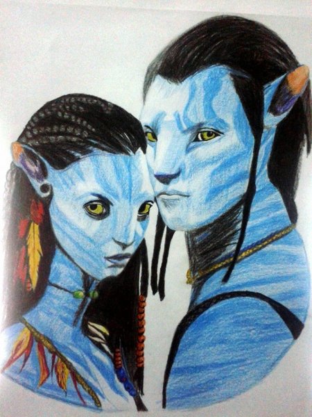 Иллюстрации к фильму аватар