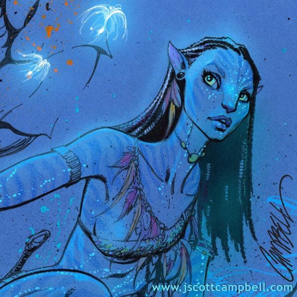 Аватар Нейтири арт