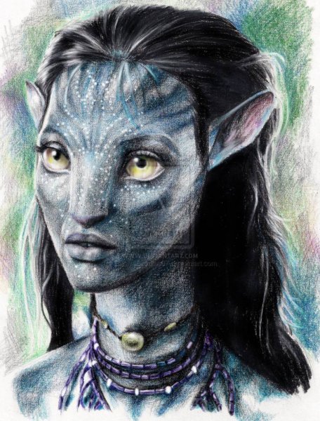 Аватар Нейтири портрет