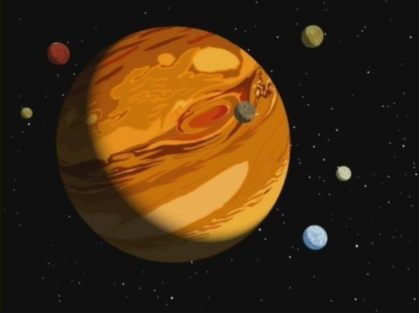 Планеты мультяшные