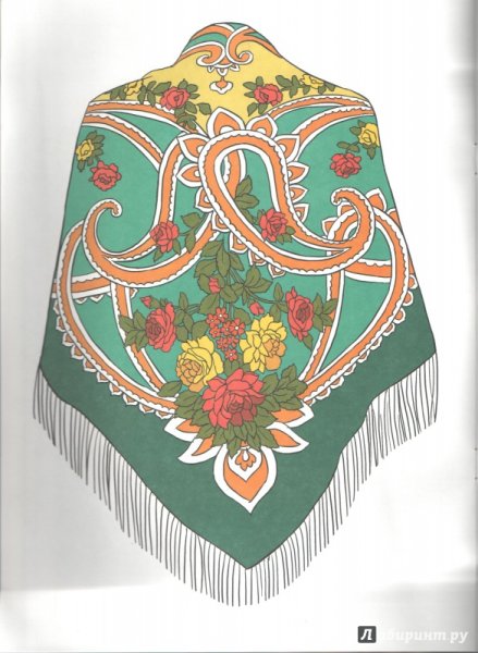 Ребенок в платке