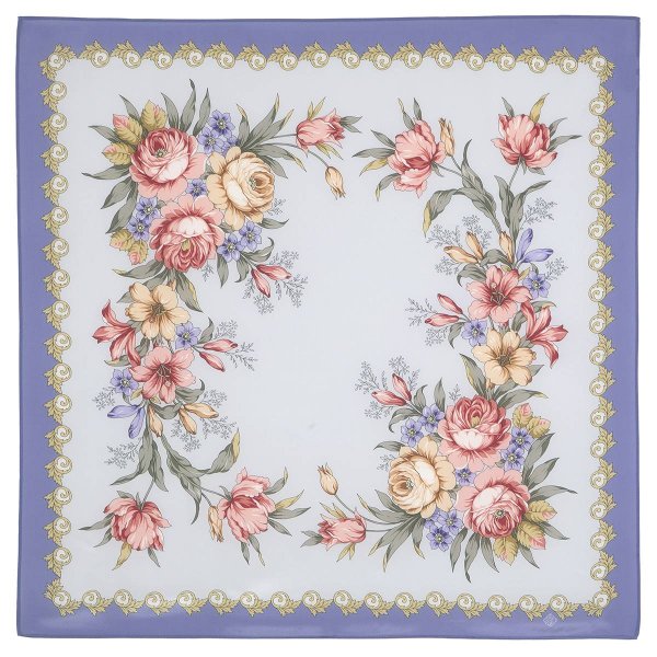 Орнамент павлопосадского платка