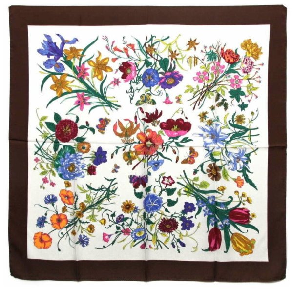 Павлопосадский платок Виноградная лоза