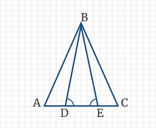 Признаки равенства треугольников 7 класс Атанасян