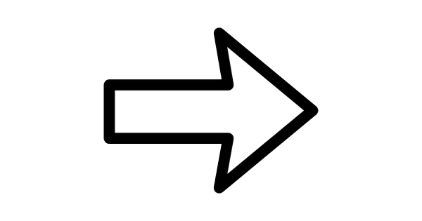 Значок стрелки вправо