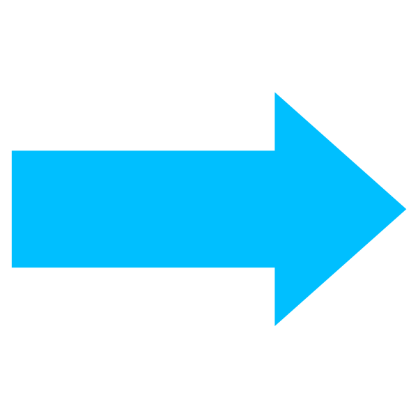 Голубая стрелочка