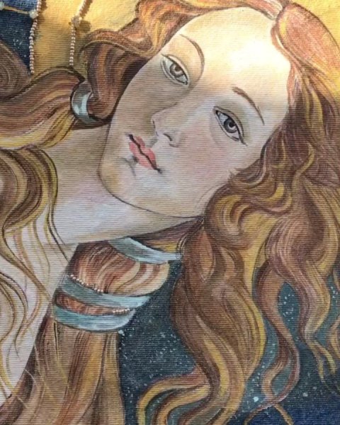 Гипсовая голова Венеры Милосской