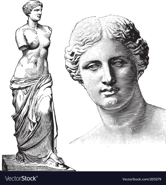 Гипсовая голова Венера Капуа