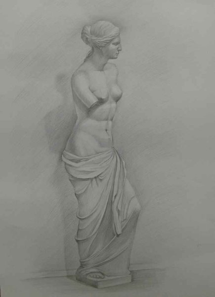Венера Милосская набросок
