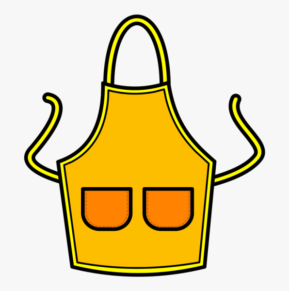 Фартук нарисованный для детей