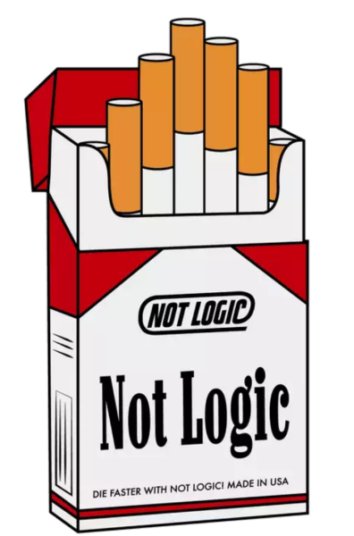 Нарисованная сигарета