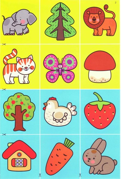 Карточки "для дошкольников"