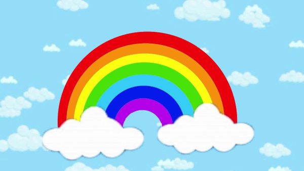 Радуга цвета для детей