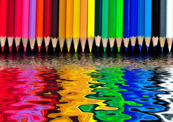 Разноцветная палитра