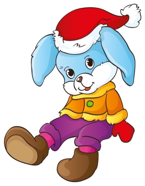 Новогодний зайчик