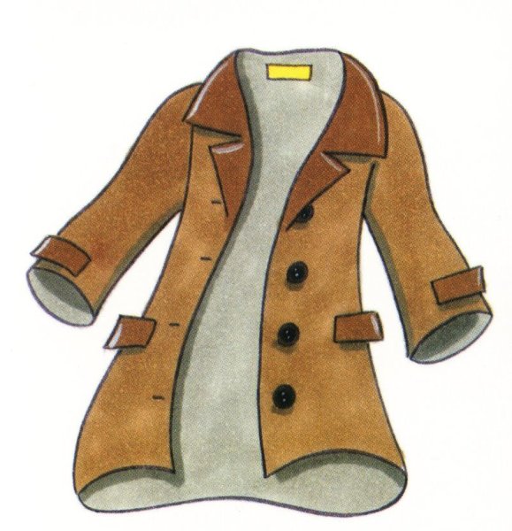Пальто иллюстрация