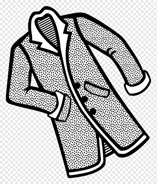 Пальто нарисовать