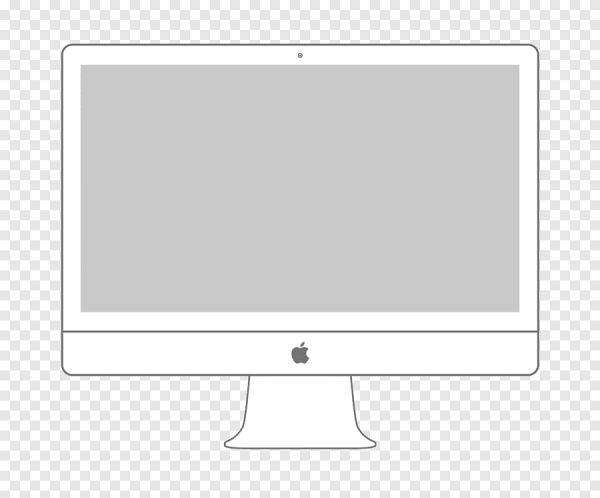 Монитор нарисованный