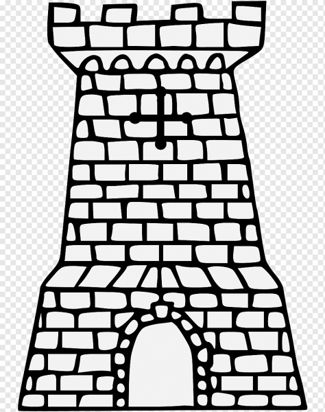 Раскраска башня