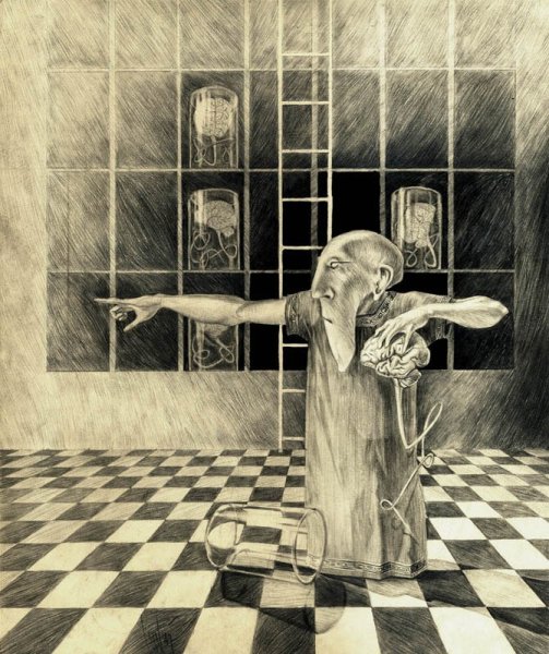 Рисунки бол.ных шизофренией