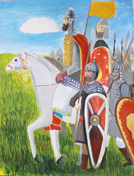 Куликовская битва 4 класс солдаты