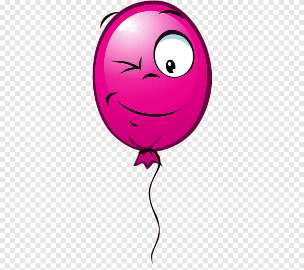 Воздушный шарик мультяшный