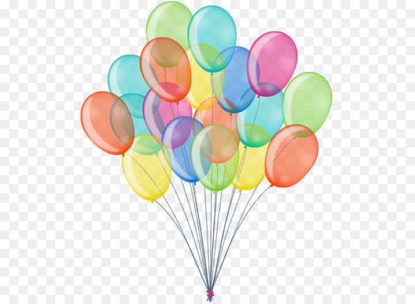 Рисование воздушные шары