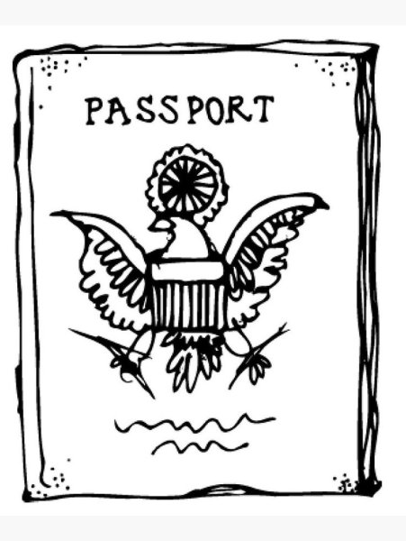Нарисованный паспорт