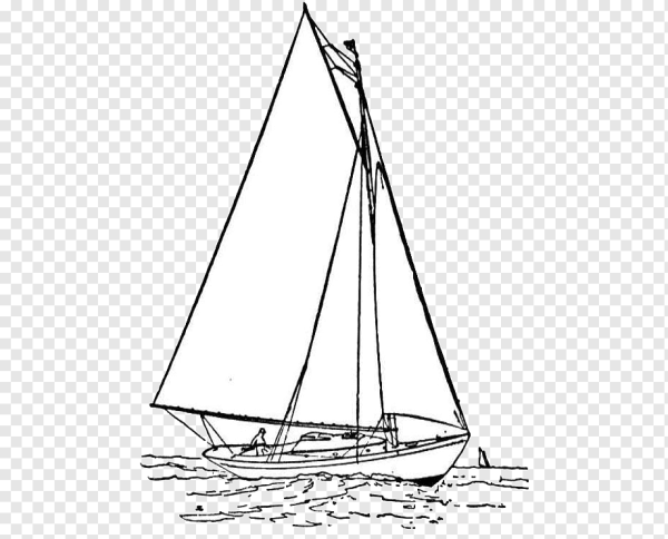 Рисование парусной лодки