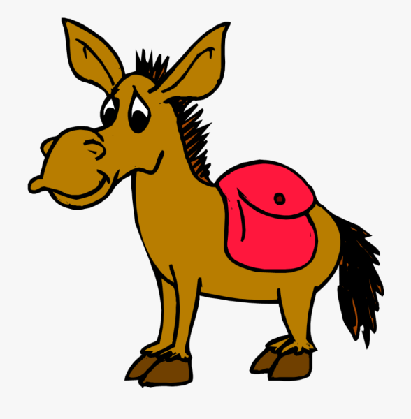 Осел картинка для детей