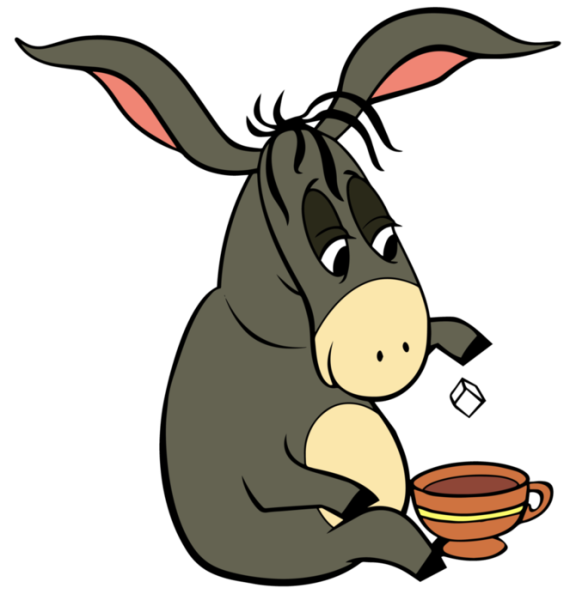 Осел для детей