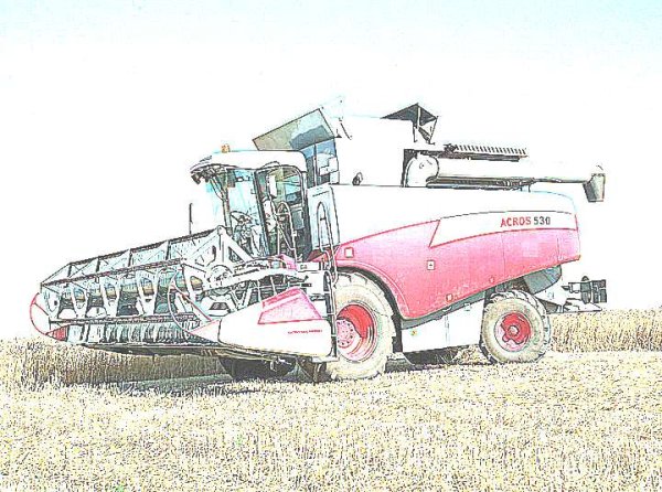 Акрос 585 габариты