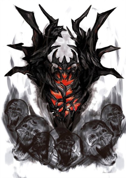 Дота 2 Shadow Fiend арт