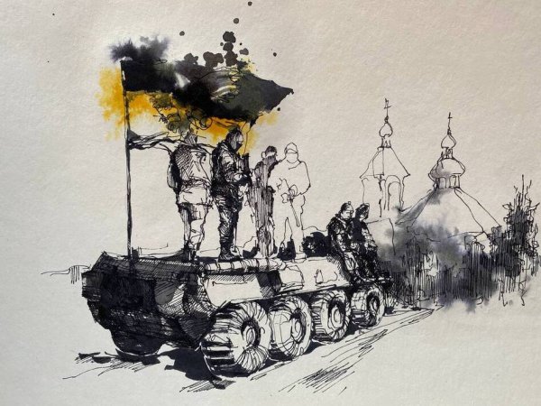 Рисунки ко Дню освобождения