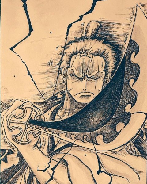 Тату Ван Пис Зоро