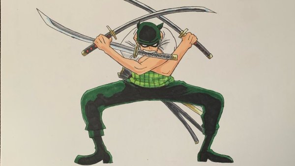 Roronoa Zoro 4 Sword Style