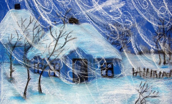 Картины зимней вьюги