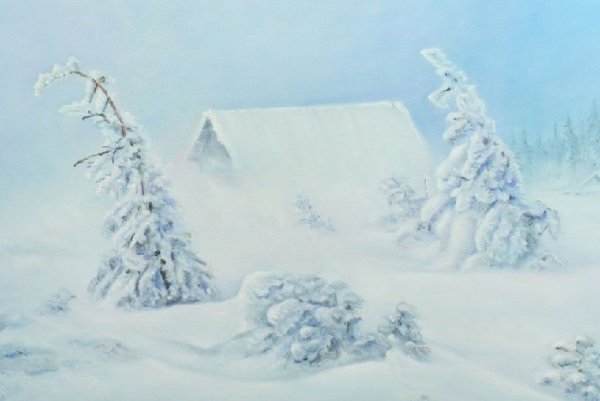 Картины зимней вьюги