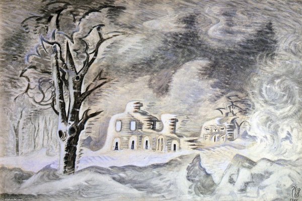 Картины зимней вьюги